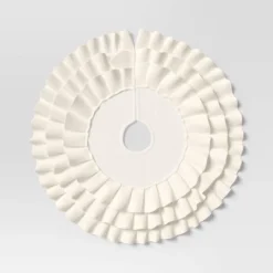 Christmas Mini Ruffle Tree Skirt Cream - Wondershop™ -Wondershop GUEST 7cddc8e6 e4a6 471d a7e2 06f0d79a2de1