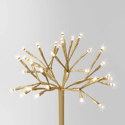 18" LED Gold Starburst Christmas Novelty Sculpture Light Warm White - Wondershop™ 6 18" LED Gold Starburst Christmas Novelty Sculpture Light Warm White - Wondershop™ - Image 4