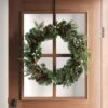 28" Mixed Greenery With White Berries With Pinecones Artificial Christmas Wreath Green - Wondershop™ -Wondershop GUEST 8922f0a5 6b7e 45b0 afce 209c300a3cb2