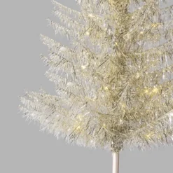 Christmas Champagne Tinsel Tree - Wondershop™ 8 Christmas Champagne Tinsel Tree - Wondershop™ -Wondershop GUEST 91457eb3 a8c5 4096 8a1b c7e873ca4d6e