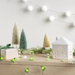 20ct LED Battery Operated Christmas Tree Dew Drop Lights Warm White With Silver Wire - Wondershop™