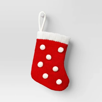 8.5" Christmas Mini Stocking - Wondershop™ 6 8.5" Christmas Mini Stocking - Wondershop™ - Image 4