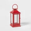 12" Decorative Metal Christmas Lantern Red - Wondershop™ -Wondershop GUEST 969e4750 1632 4687 9483 bbe179b8c105