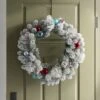 24" Flocked Pine With Ornaments Artificial Christmas Wreath Green/Brights - Wondershop™ -Wondershop GUEST 9d1e56de d8b6 4019 bd1f 9ff965ec8cb7