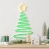 LED Animated Neon Christmas Tree Hangable Sign Yellow/Green - Wondershop™ -Wondershop GUEST a0825b08 10fd 4795 958f 7690d1159891