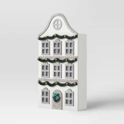 Christmas Lit Mantle House White - Wondershop™ -Wondershop GUEST a784749c 98a1 493c 8789 ca81f378d0ba