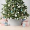 Christmas Roll Up Gray Boucle Tree Collar - Wondershop™ -Wondershop GUEST aeb0187a 9e35 40b1 b1b1 f901aaa22bd5