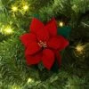 Christmas Fabric Poinsettia Ornament - Wondershop™ 1 Christmas Fabric Poinsettia Ornament - Wondershop™ -Wondershop GUEST b3326682 2fa9 47d1 aa18 6db833b82539