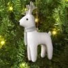 Christmas Fabric Deer Ornament White - Wondershop™ -Wondershop GUEST b6b8bc8f 2e9c 4b86 9934 c0a6dc65b86f