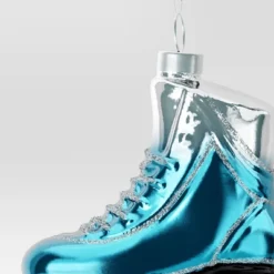 4.5" Christmas Glass Roller Skate Ornament Silver/Blue - Wondershop™ 5 4.5" Christmas Glass Roller Skate Ornament Silver/Blue - Wondershop™ -Wondershop GUEST b6c7d28d b26b 4625 ae54 ee7c845d8542