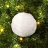 Christmas Fabric White Ball Ornament - Wondershop™ 1 Christmas Fabric White Ball Ornament - Wondershop™ -Wondershop GUEST b941aed3 8ddb 49ff a65c c03c58589f36