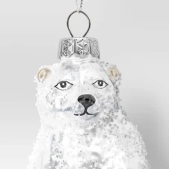 Christmas Glass Polar Bear Ornament - Wondershop™ 5 Christmas Glass Polar Bear Ornament - Wondershop™ -Wondershop GUEST ba27a6fb 16ff 47fb b0a7 6b0475a3f65f