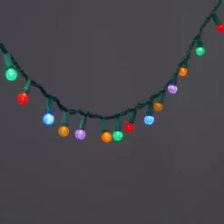 60ct LED Faceted Sphere Christmas String Lights With Green Wire - Wondershop™ -Wondershop GUEST bbfe6c32 5817 4f71 b08e 9c3c8900000a