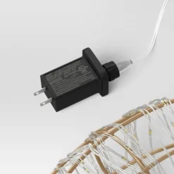 LED High Density Champagne Metal Wreath Christmas Novelty Silhouette Lights With White Color Light Bulb - Wondershop™ -Wondershop GUEST c3e132eb 2d5f 48d0 9660 d25971a1533e