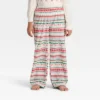 Kids' "Let It Snow" Fair Isle Microfleece Holiday Matching Family Pajama Pants - Wondershop™ Cream 1 Kids' "Let It Snow" Fair Isle Microfleece Holiday Matching Family Pajama Pants - Wondershop™ Cream -Wondershop GUEST c612ef74 746c 49cf b667 432d658dd0de