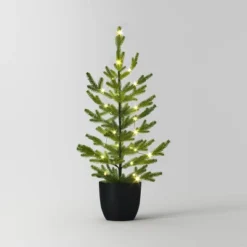 Pre-lit Potted Balsam Fir Mini Artificial Christmas Tree Set Warm White Lights - Wondershop™ 13 Pre-lit Potted Balsam Fir Mini Artificial Christmas Tree Set Warm White Lights - Wondershop™ -Wondershop GUEST c65d7585 738e 4a99 9155 eda815e8828f