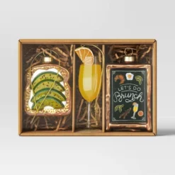 Christmas Gift Ornament Set 3pc Glass Brunch - Wondershop™ 8 Christmas Gift Ornament Set 3pc Glass Brunch - Wondershop™ -Wondershop GUEST c6fd8f6d 914d 46c2 bafd 3bd1bdd7fa72