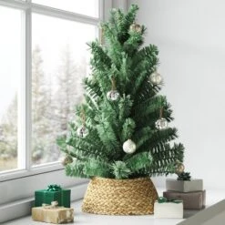 4ct Christmas Jingle Bell Christmas Ornament Set Shinny Silver - Wondershop™