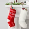 21" Christmas Red Fair Isle Stocking - Wondershop™ -Wondershop GUEST cb3cf10c 331a 48ea b46f e50528bd12f3