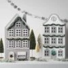 Christmas Lit Mantle House Silver - Wondershop™ -Wondershop GUEST d1b4aee5 626c 4e4d ba43 558e61cc69bd