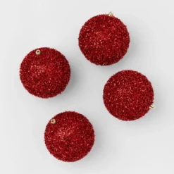 9pc Tinsel Ball Christmas Tree Ornament Set - Wondershop™ 11 9pc Tinsel Ball Christmas Tree Ornament Set - Wondershop™ -Wondershop GUEST d7c168b6 92bf 45f2 a593 e0eb158ecde3