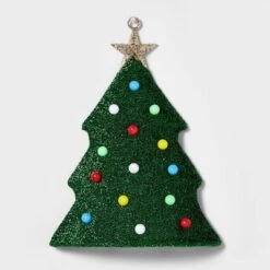 14.25" Battery Operated LED Tinsel Fabric Christmas Tree Novelty Light - Wondershop™ -Wondershop GUEST dabc79ab eb9f 42d7 b97e 75c2bccbfe59