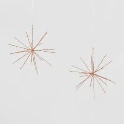 2pk 12" Battery Operated Twinkling LED Starburst Christmas Novelty Silhouette Light Warm White Lights - Wondershop™ -Wondershop GUEST dae09201 fe92 4f47 9a18 2e508539c1a5