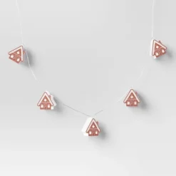 8ct LED Battery Operated Christmas Gingerbread Houses Novelty String Lights Warm White With Clear Wire - Wondershop™ -Wondershop GUEST dc10ce8b a491 4e59 9332 09aa51458213