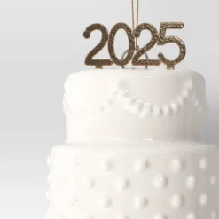 Christmas Ceramic Wedding Cake Ornament - Wondershop™ -Wondershop GUEST defa8775 e0ce 4667 807b 507056116651