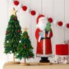 13" Christmas Fabric Santa Figural Decor - Wondershop™
