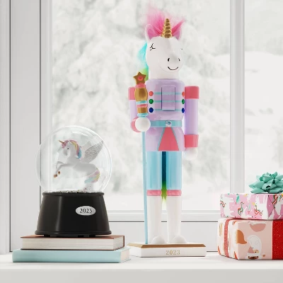 Unicorn Nutcracker Figure - Wondershop™ 3 Unicorn Nutcracker Figure - Wondershop™