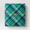30" 50 Sq Ft Christmas Roll Wrap Green And Navy Plaid - Wondershop™ -Wondershop GUEST e48672cc 1ca9 46dc 90a6 bfe90a632b84