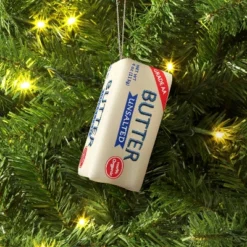 Christmas Fabric Butter Ornament- Wondershop™