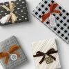 4pk Christmas Velvet Ribbon Gift Packaging Accessories Brown/Beige/Rust/Orange - Wondershop™ -Wondershop GUEST e598bb63 e72a 4594 ad90 41c01a1110f6