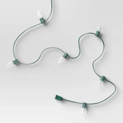 Incandescent Christmas Filament String Lights Clear With Green Wire - Wondershop™ 8 Incandescent Christmas Filament String Lights Clear With Green Wire - Wondershop™ -Wondershop GUEST e65d0387 ff1a 43fa 9b40 bac9aece19ac