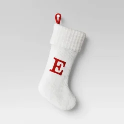 Knit Monogram Christmas Stocking White - Wondershop™ 28 Knit Monogram Christmas Stocking White - Wondershop™ -Wondershop GUEST e67d3fea 9476 4163 96cf cf92983dc465