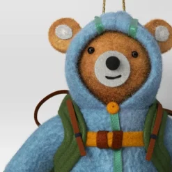 Christmas Fabric Camping Bear Ornament - Wondershop™ -Wondershop GUEST e773f92f 0d5c 49e7 a178 ae1b0c202078