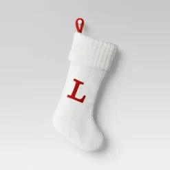 Knit Monogram Christmas Stocking White - Wondershop™ 35 Knit Monogram Christmas Stocking White - Wondershop™ -Wondershop GUEST e84f17d3 cf25 4896 a4e8 9097058925be