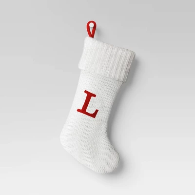 Knit Monogram Christmas Stocking White - Wondershop™ 16 Knit Monogram Christmas Stocking White - Wondershop™ - Image 14