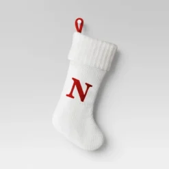 Knit Monogram Christmas Stocking White - Wondershop™ 37 Knit Monogram Christmas Stocking White - Wondershop™ -Wondershop GUEST eecef5bb a9a9 4cf4 88f3 b7bb49d062fa