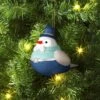 Christmas Featherly Friends Ornament Blue Top Hat - Wondershop™ -Wondershop GUEST ef171c79 5be4 4d4c 9f42 b89480c601b1