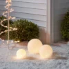 3pc LED Glittered Globe Christmas Novelty Sculpture Light White - Wondershop™ -Wondershop GUEST f1662d62 dd32 4c32 9d69 f5e701b13ae2