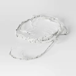 48ct LED Battery Operated Twig Dewdrop Christmas String Lights Warm White Silver Wire - Wondershop™ -Wondershop GUEST f2f12daf 9804 45ed ace4 62caf5fd96b9