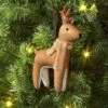 Christmas Fabric Deer Ornament Brown - Wondershop™ -Wondershop GUEST f3690f37 a50c 48c9 b475 4c56a32db14e