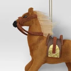 Christmas Fabric Horse Ornament - Wondershop™ -Wondershop GUEST f4039dd4 b626 44da a02a 929da8e7cde4