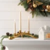 3.75"x11.5" Taper Metal Antler Christmas Sculpture Candle Holder Gold - Wondershop™ 1 3.75"x11.5" Taper Metal Antler Christmas Sculpture Candle Holder Gold - Wondershop™ -Wondershop GUEST f43ed7f7 f5ce 47a0 ac48 dd3616cac8f4