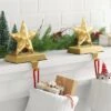 2pk Christmas Lit Metal Perforated Star Stocking Holder Gold - Wondershop™ -Wondershop GUEST f4db7ebf 0a17 4d35 84c7 e99ddc927267