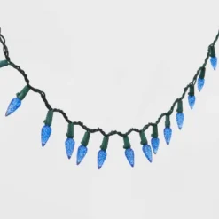 60ct LED C6 Faceted Christmas String Lights With Green Wire - Wondershop™ -Wondershop GUEST f63dc245 4ada 441b 9599 efb292329bbc