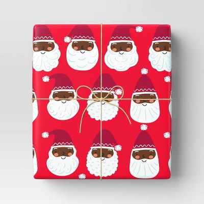 40” 125 Sq Ft Christmas Roll Wrap Santa - Wondershop™ 3 40” 125 Sq Ft Christmas Roll Wrap Santa - Wondershop™