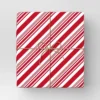 40" 220 Sq Ft Christmas Roll Wrap Red/White Diagonal Stripe - Wondershop™ -Wondershop GUEST fd634dcb d439 4277 b7b9 555e5f3f086c